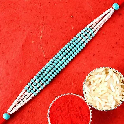Traditional Pearl Rakhi