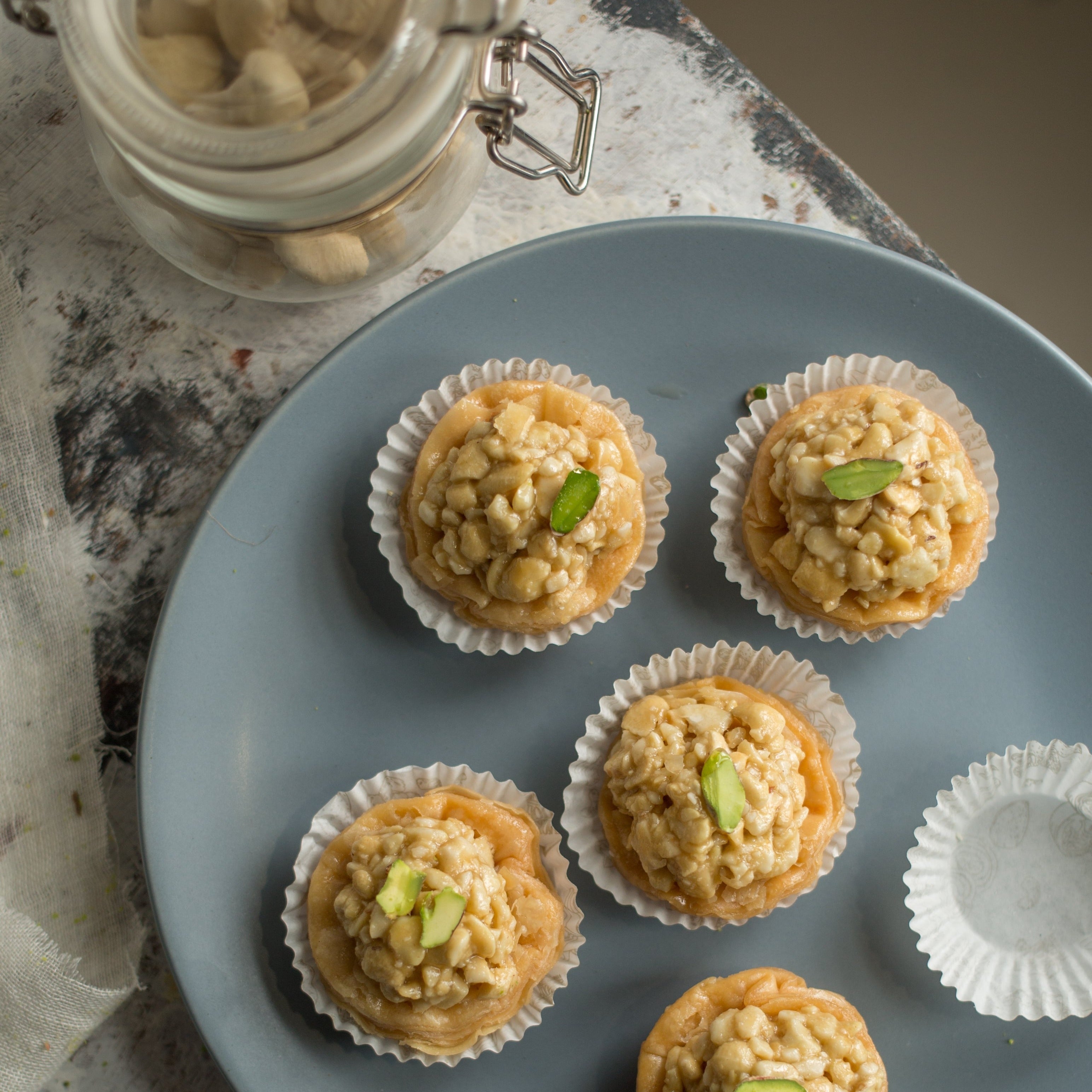 Almond House Honey Cashew Tart