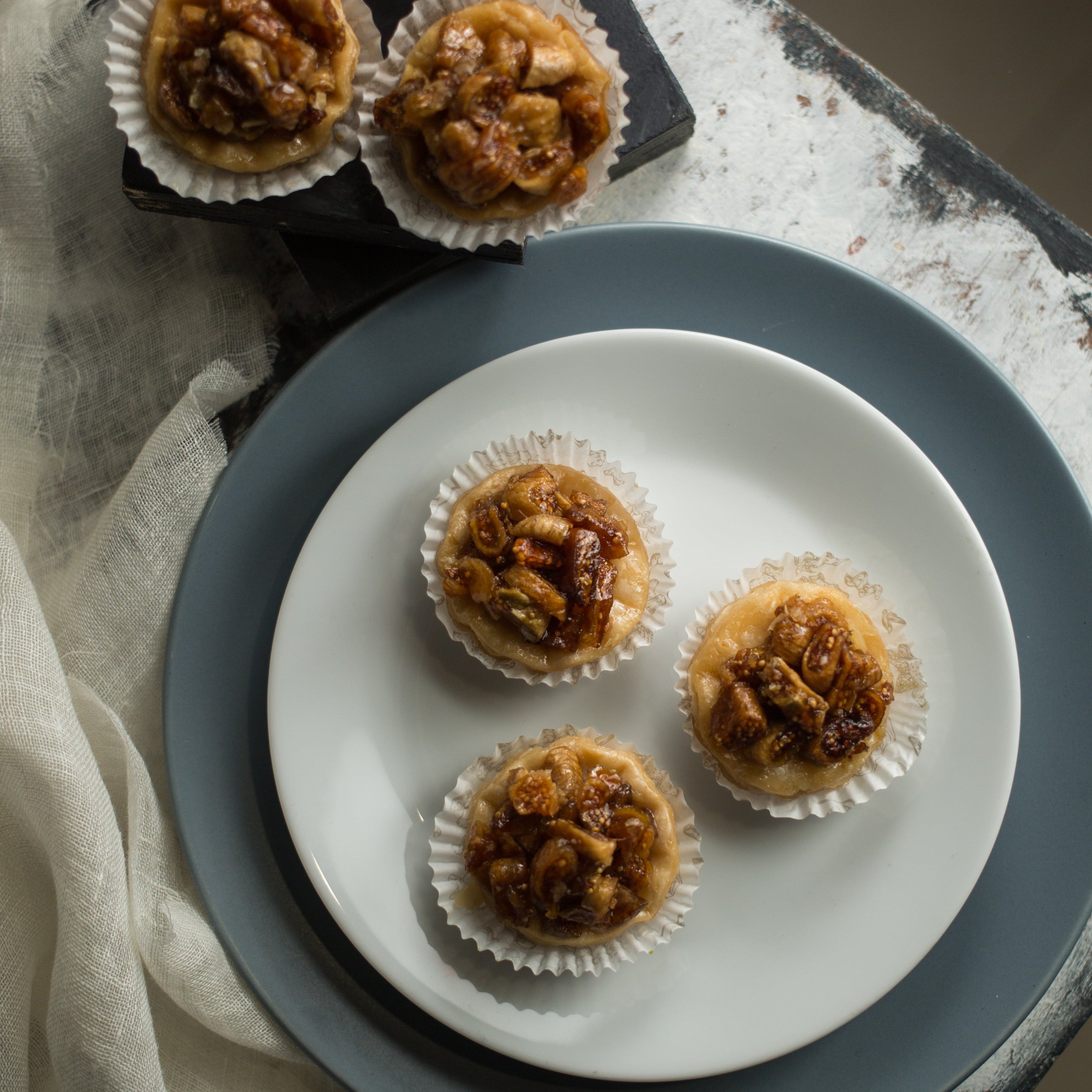 Almond House Honey Fig Tart