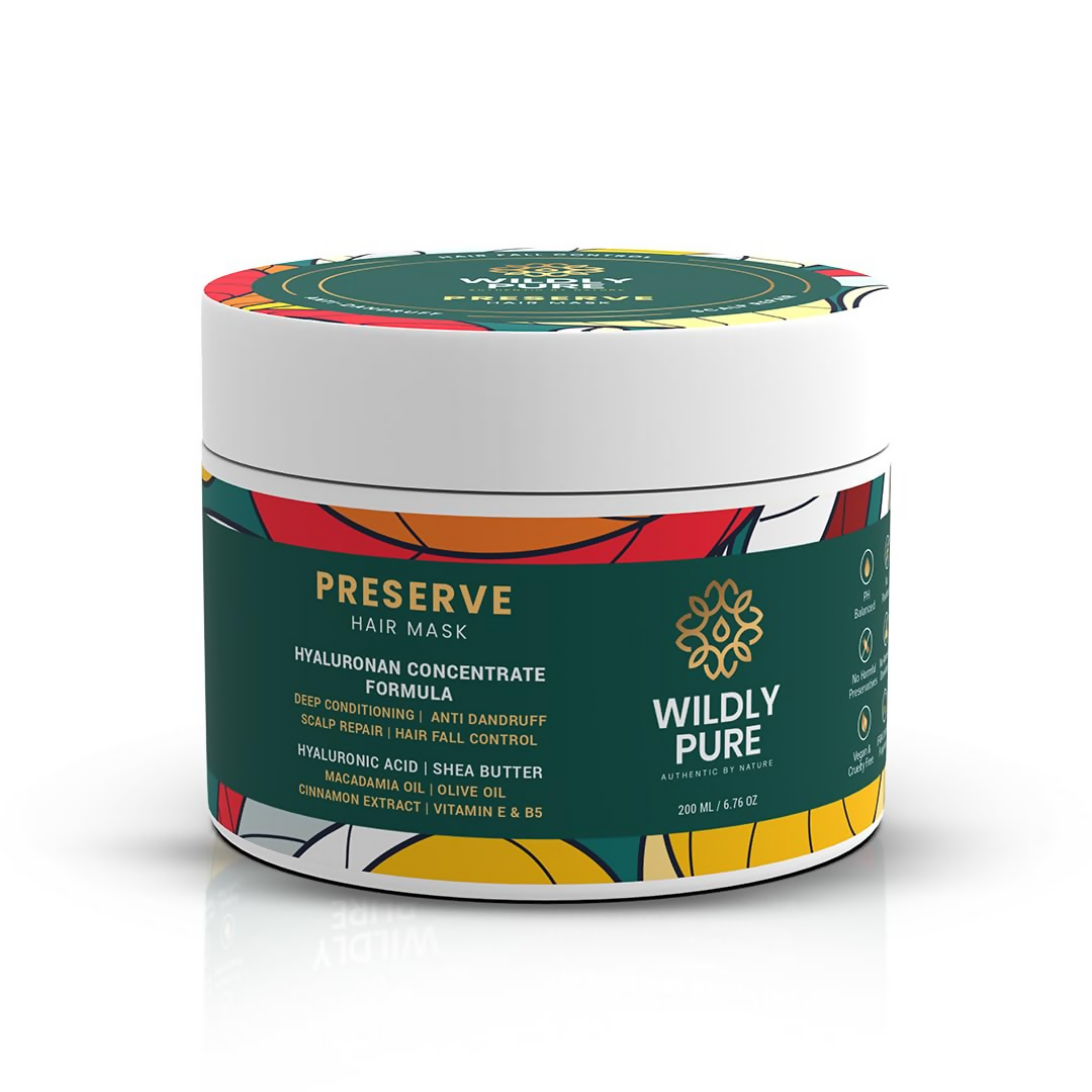 Wildly Pure Hair Mask for Hair Fall & Dandruff Control