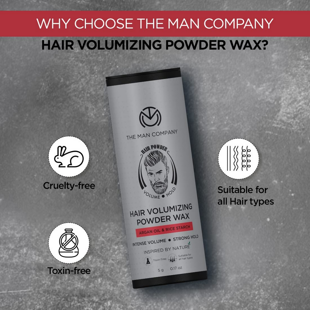 The Man Company Hair Volumizing Powder Wax