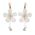 Trendoo Jewelry Gold-Polished Stylish Fancy Party Wear Beige Drops