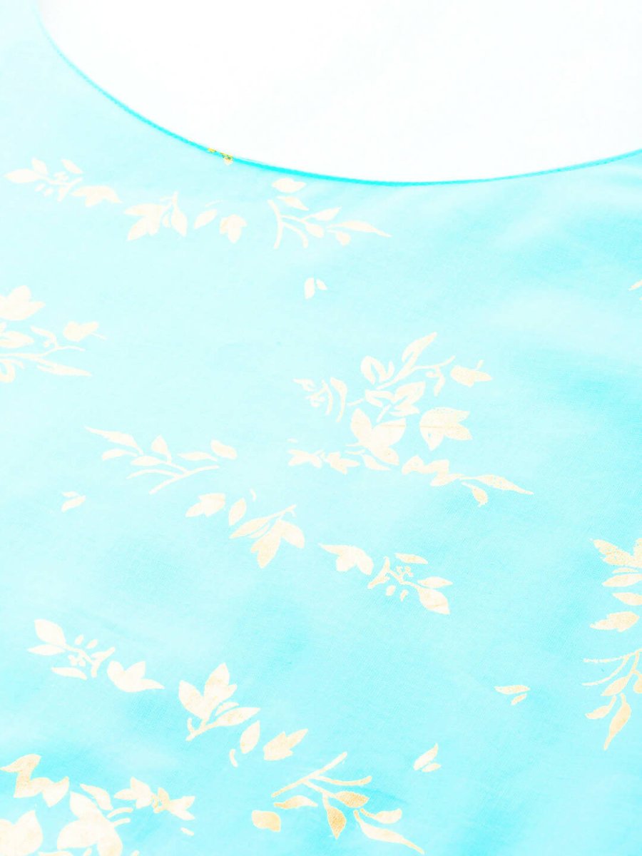 Ahalyaa Women's Traditional wear Dress - Blue