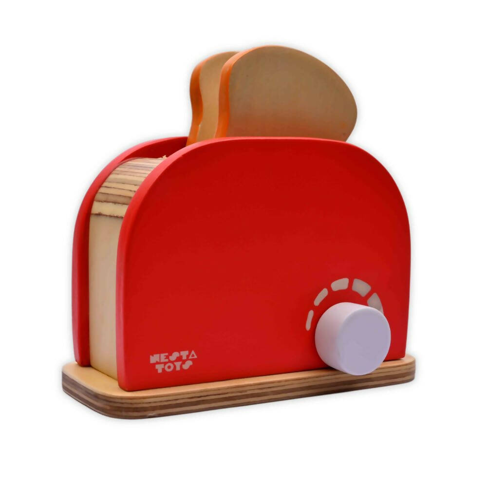 Nesta Toys Bread Pop-up Toaster Toy - Multicolor