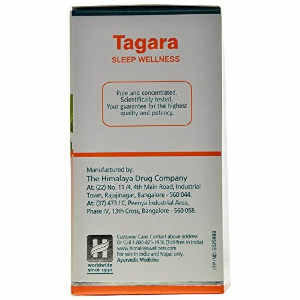 Himalaya Wellness Pure Herbs Tagara Sleep Wellness