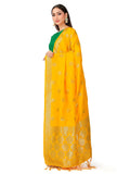 Mimosa Women's Gold Banarasi Art Silk Dupatta