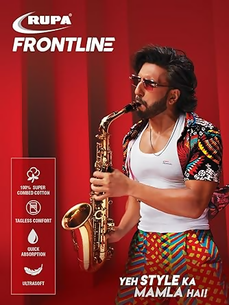 Rupa Frontline Sleeveless Vest For Men