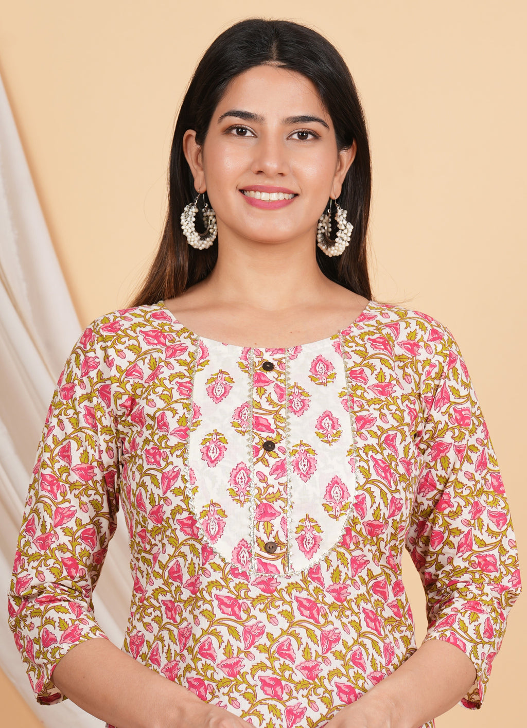 House of RP Women Rayon Floral Print Kurta & Pant Set