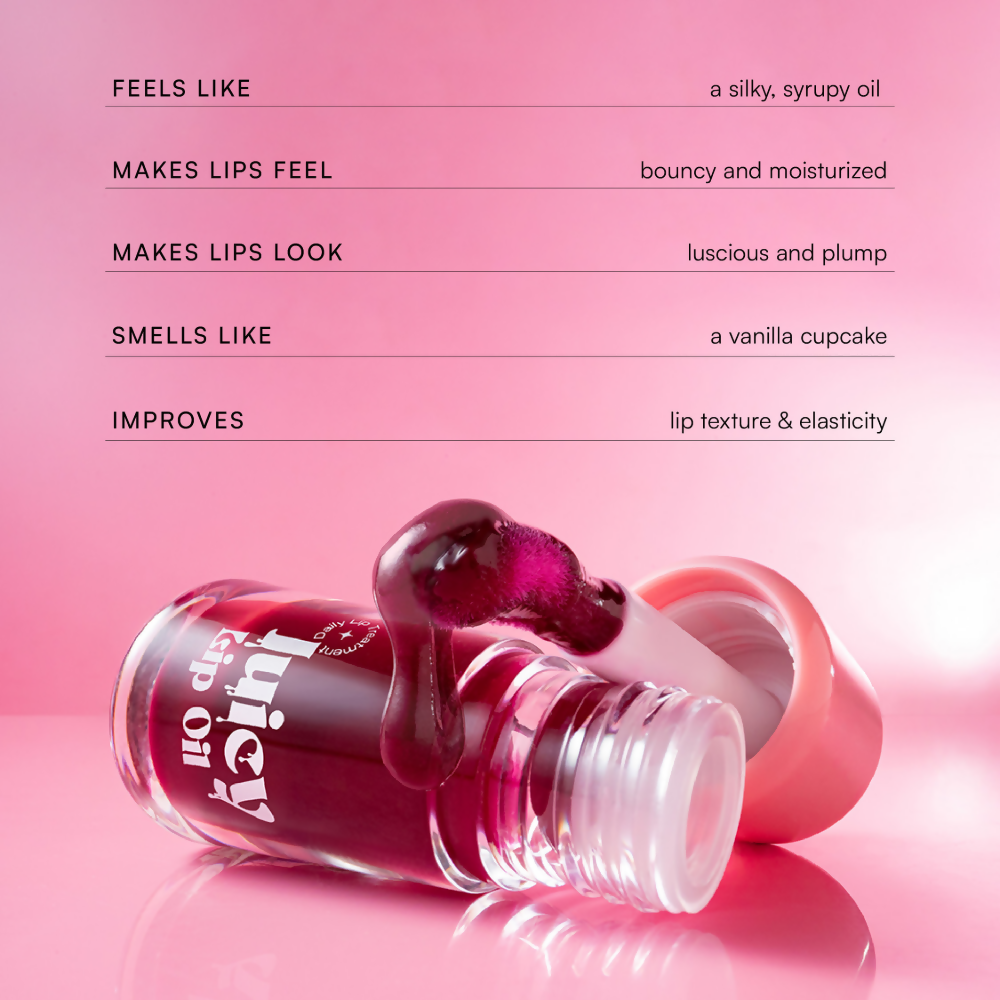 Gush Beauty Balmy Glossy Tinted Lip Oil - Rich Berry