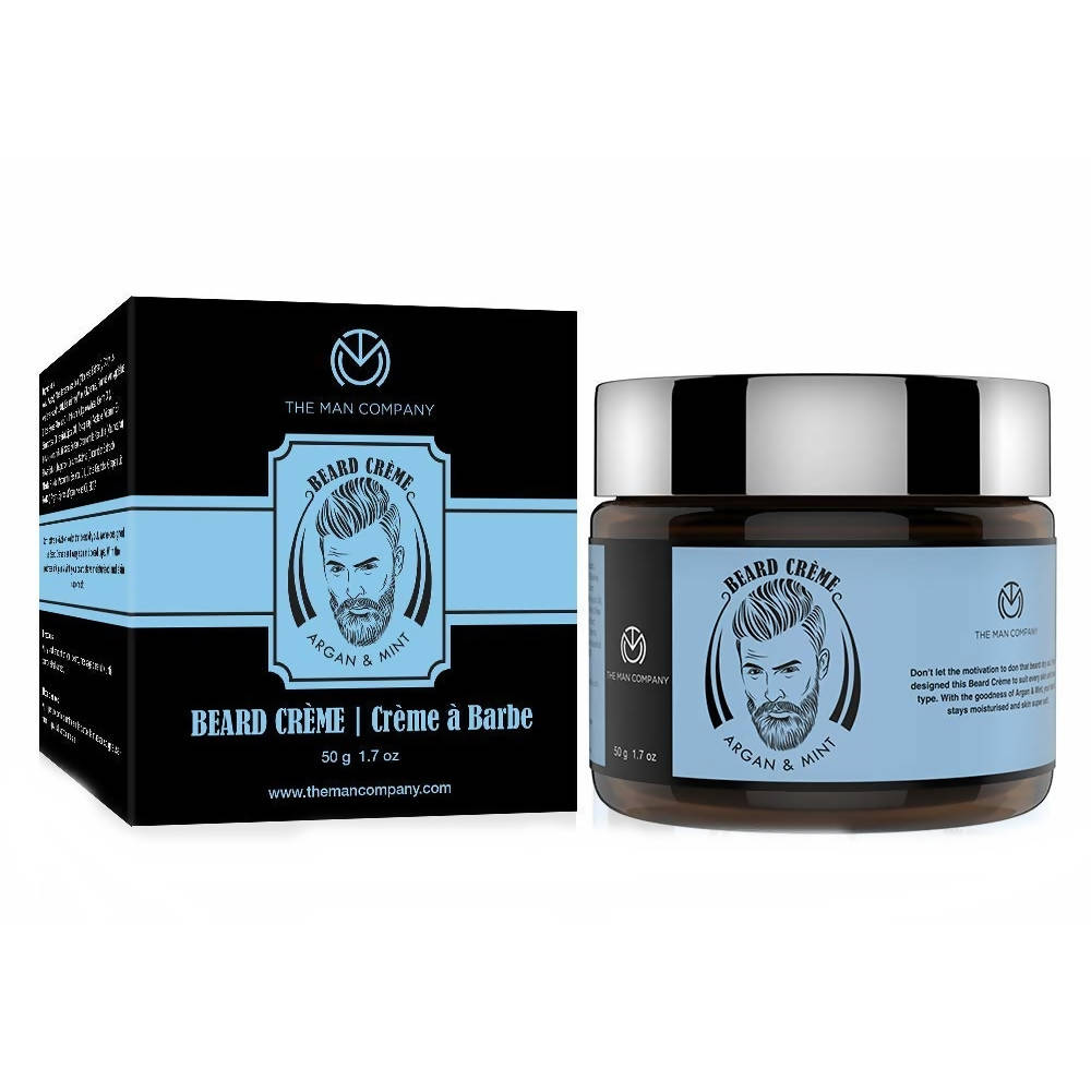 The Man Company Beard Softening Cream with Argan & Mint