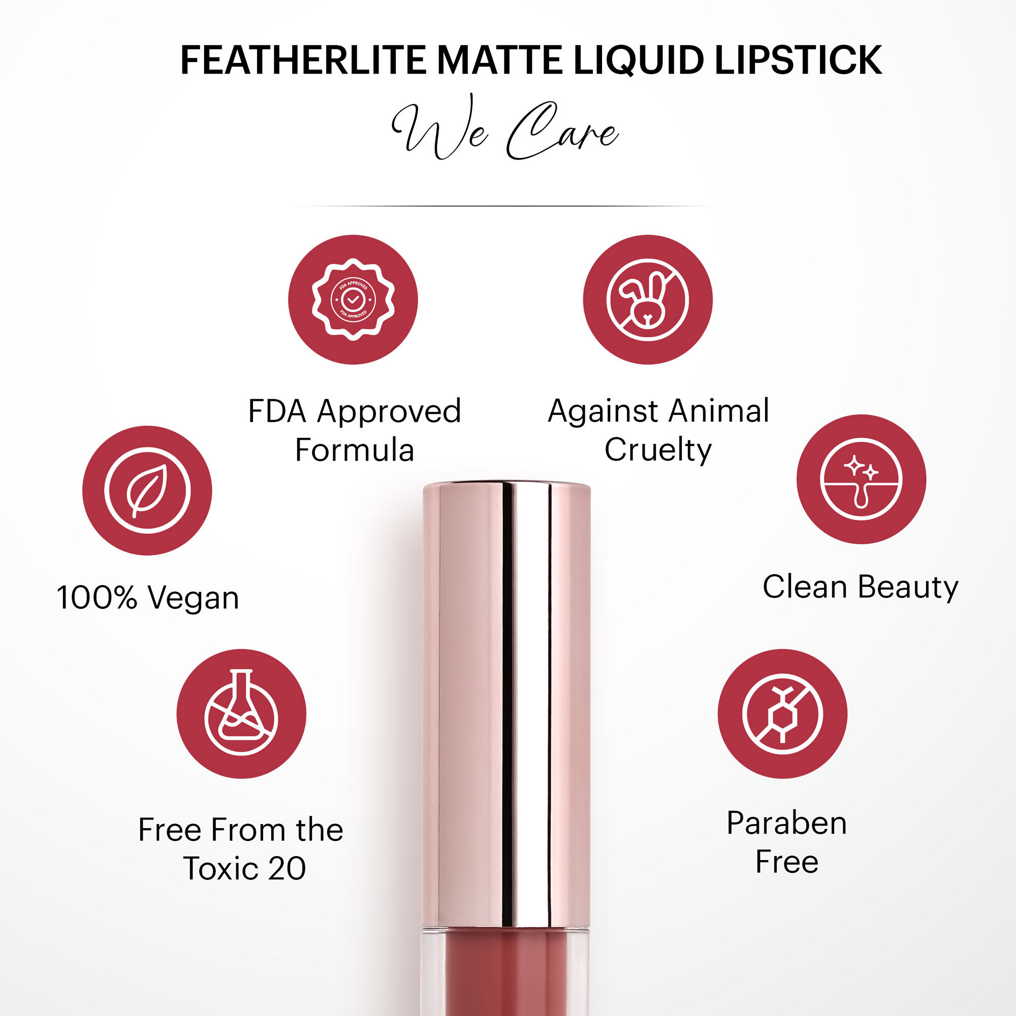 Parul Garg Beauty Featherlite Matte Liquid Lipstick - Smitten 55