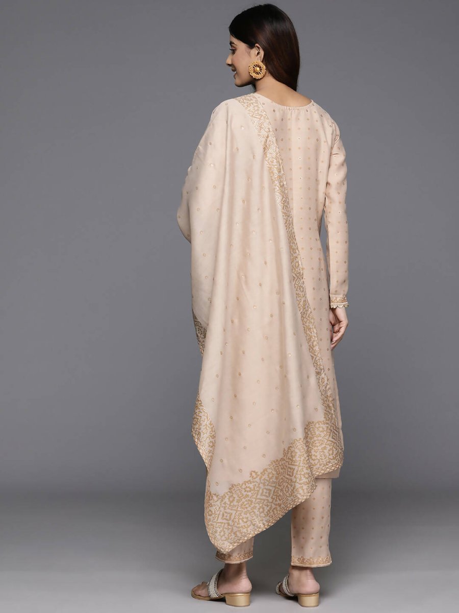 Ahalyaa Women's Traditional wear Kurta Set - Tan