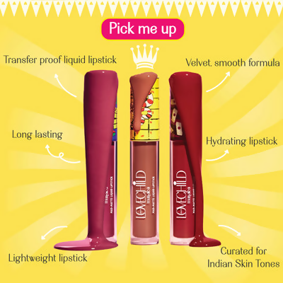 LoveChild By Masaba Gupta It Fits Transfer-proof Mauve Pink Liquid Lipstick