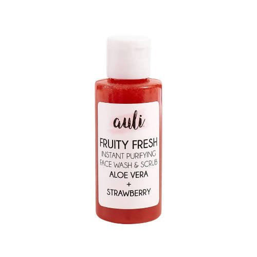 Auli Fruity Fresh Instant Cleansing Face Wash/Scrub