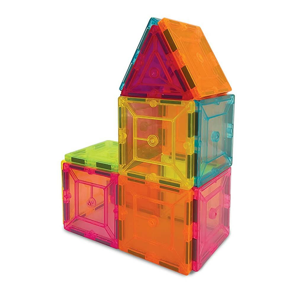 Kipa MagPlay 16 Magnetic Tiles and Blocks 16 pcs Starter Pack Building Educational Toys for Kids