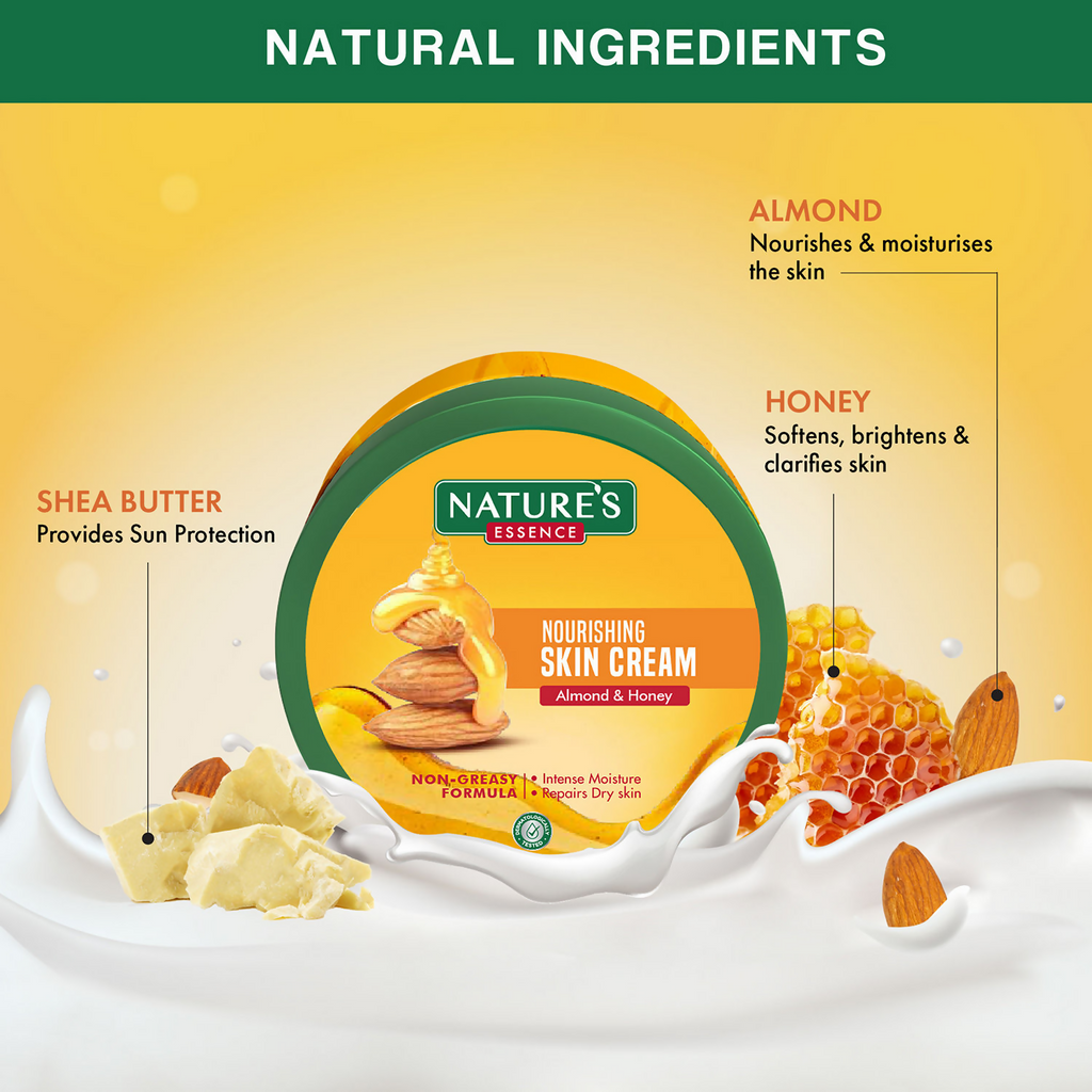 Nature's Essence Nourishing Skin Cream With Almond & Honey