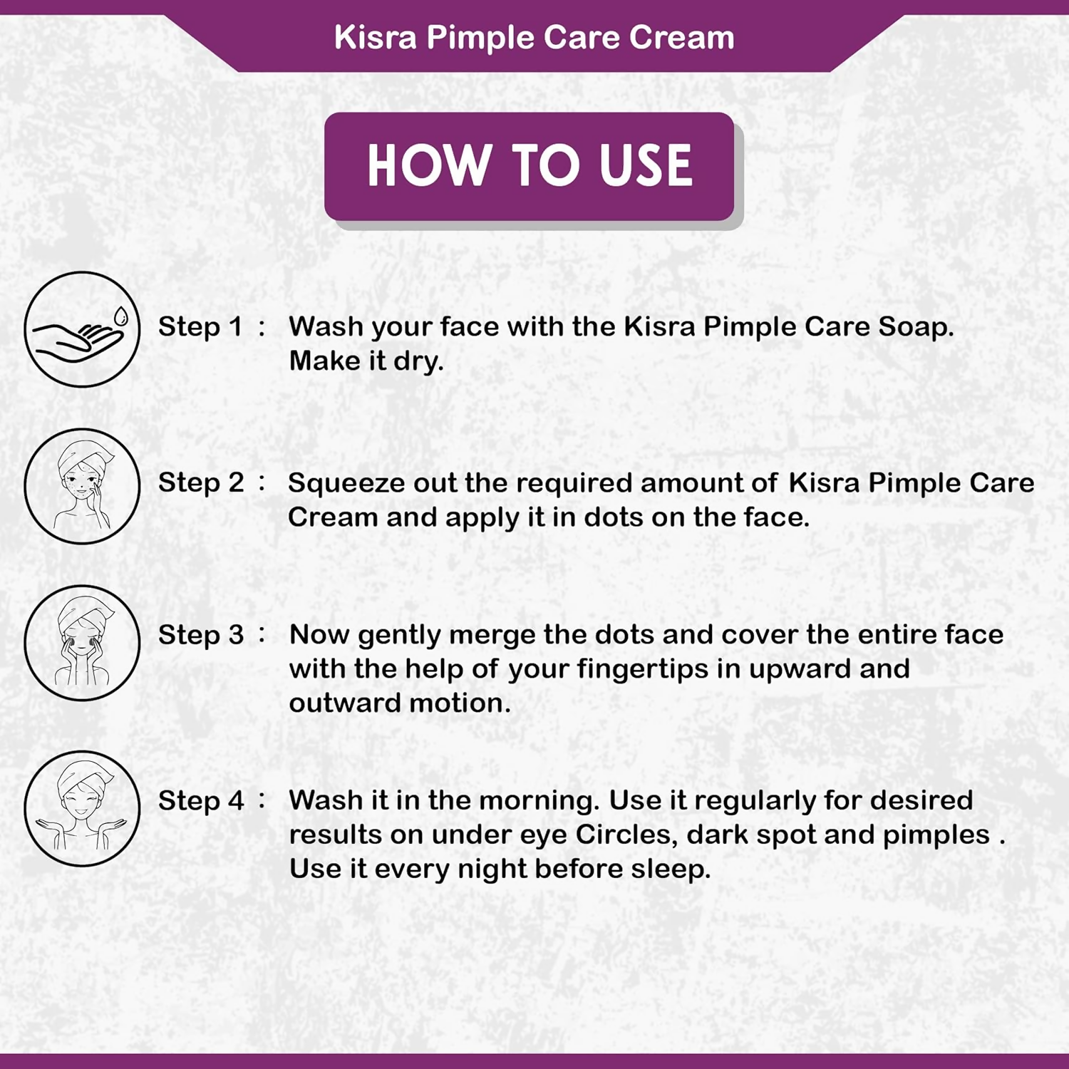 Kisra Ultimate Anti Acne - Pimple & Dark Spot Care Kit