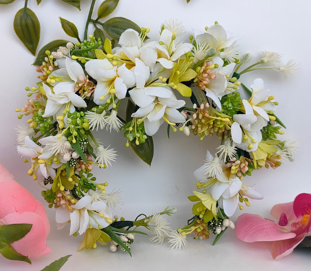 White Bridal Hair Accessories