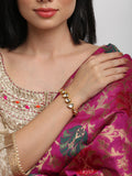 Kundan Bracelet - Ruby Raang