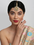 Kundan Maang Tikka - Ruby Raang