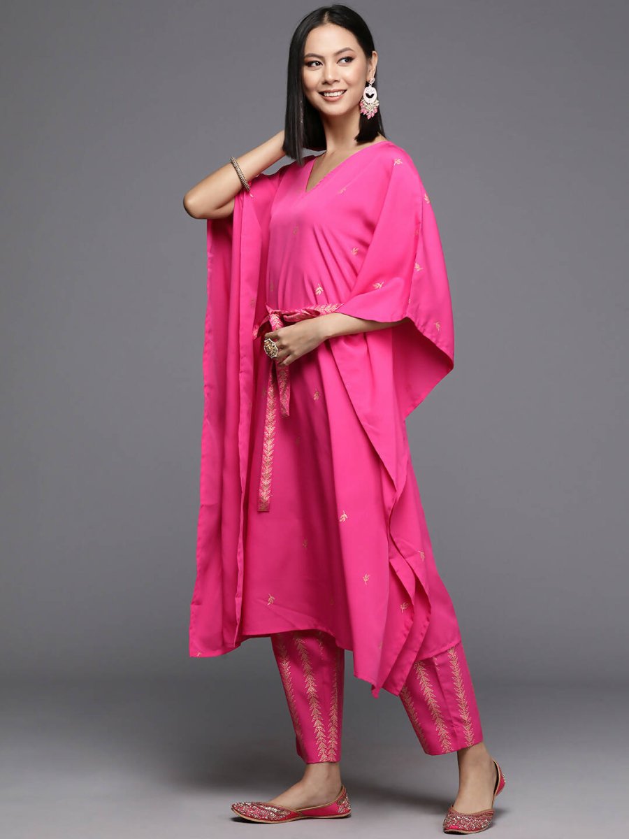 Ahalyaa Women's Traditional wear Kurta Set - Pink
