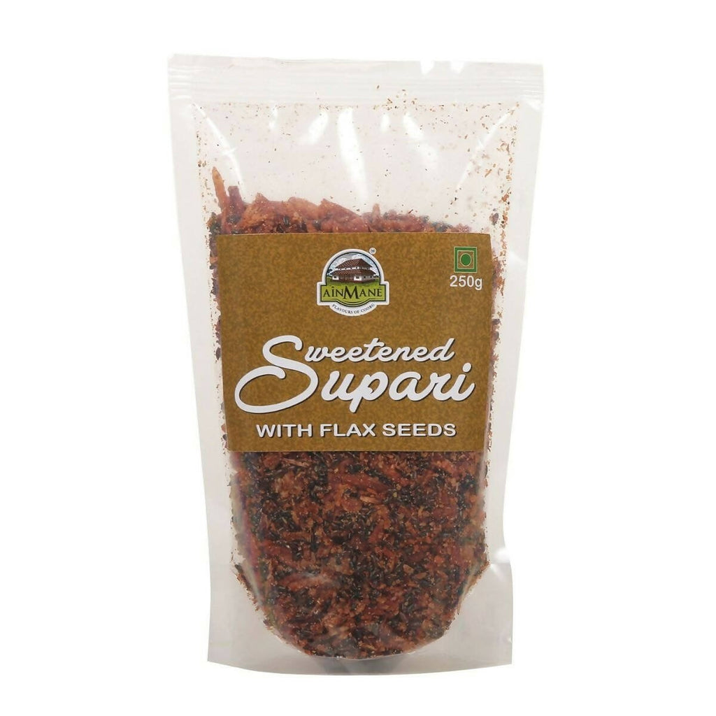 Ainmane Sweetened Supari With Flax Seeds
