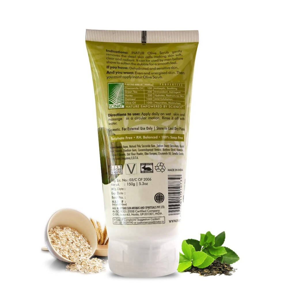 Inatur Olive Scrub