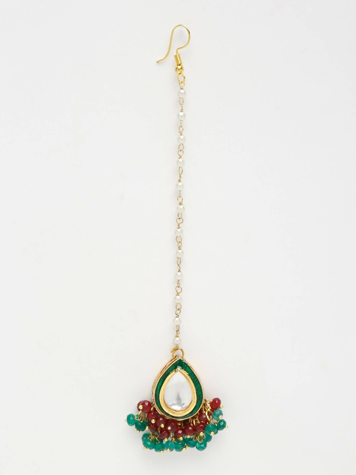 Kundan Maang Tikka - Ruby Raang