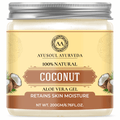 Ayusoul Ayurveda Sandalwood Aloe Vera Gel For Face & Body Skin Treatment