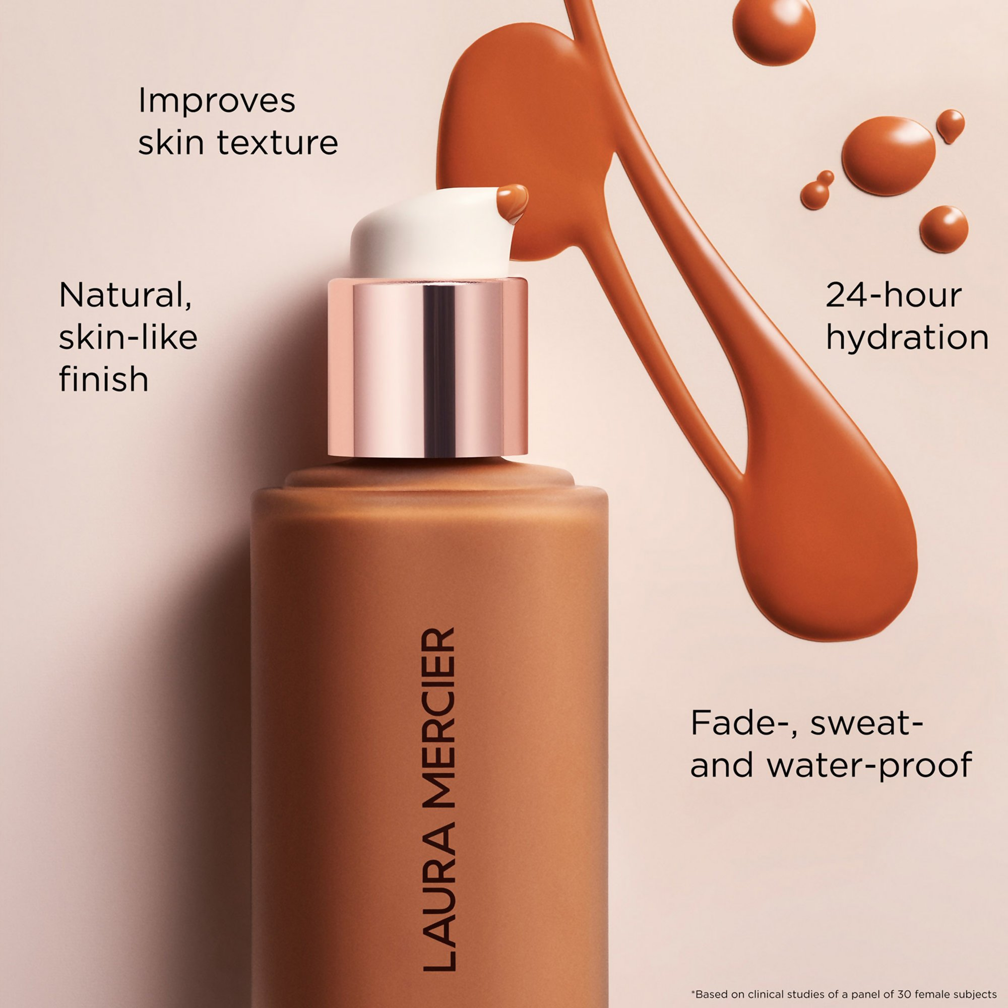 Laura Mercier Real Flawless Weightless Perfecting Foundation - 5W1 Sienna