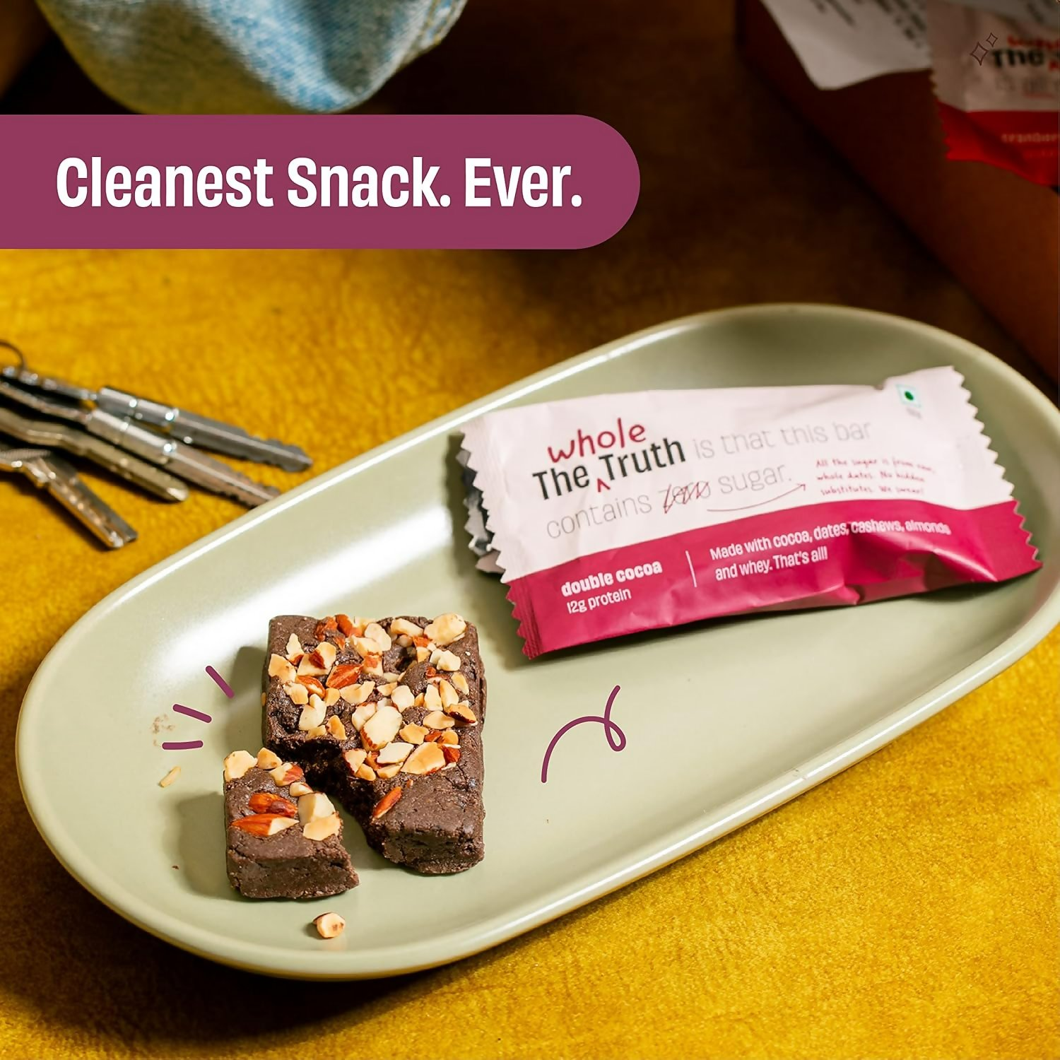 The Whole Truth Protein Bars All-in-One