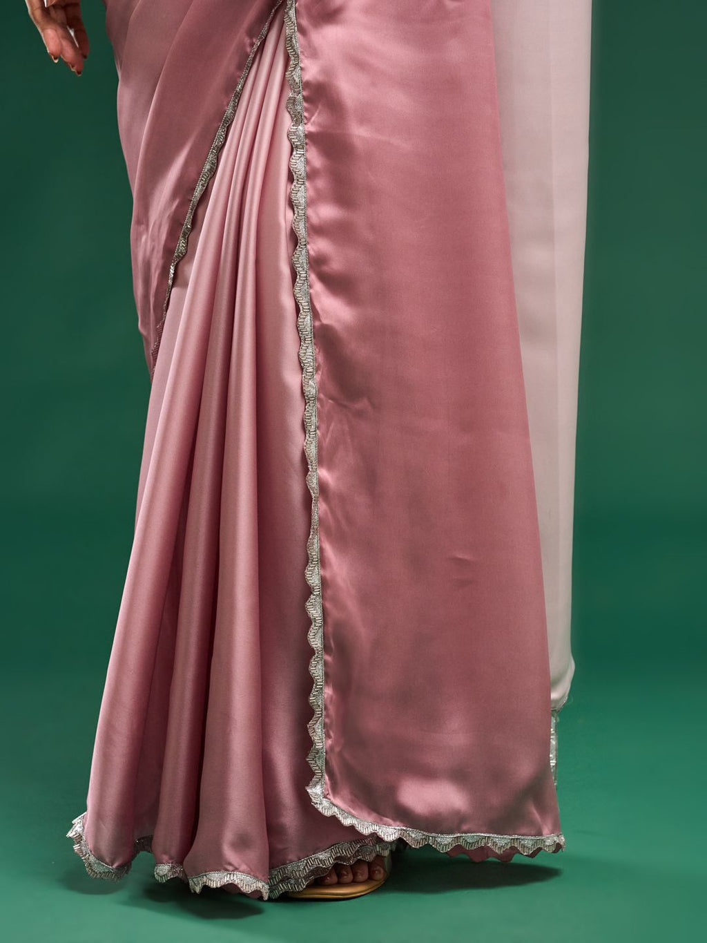 kasee Ombre Satin Saree