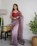 Vamsee Multi Organza Saree