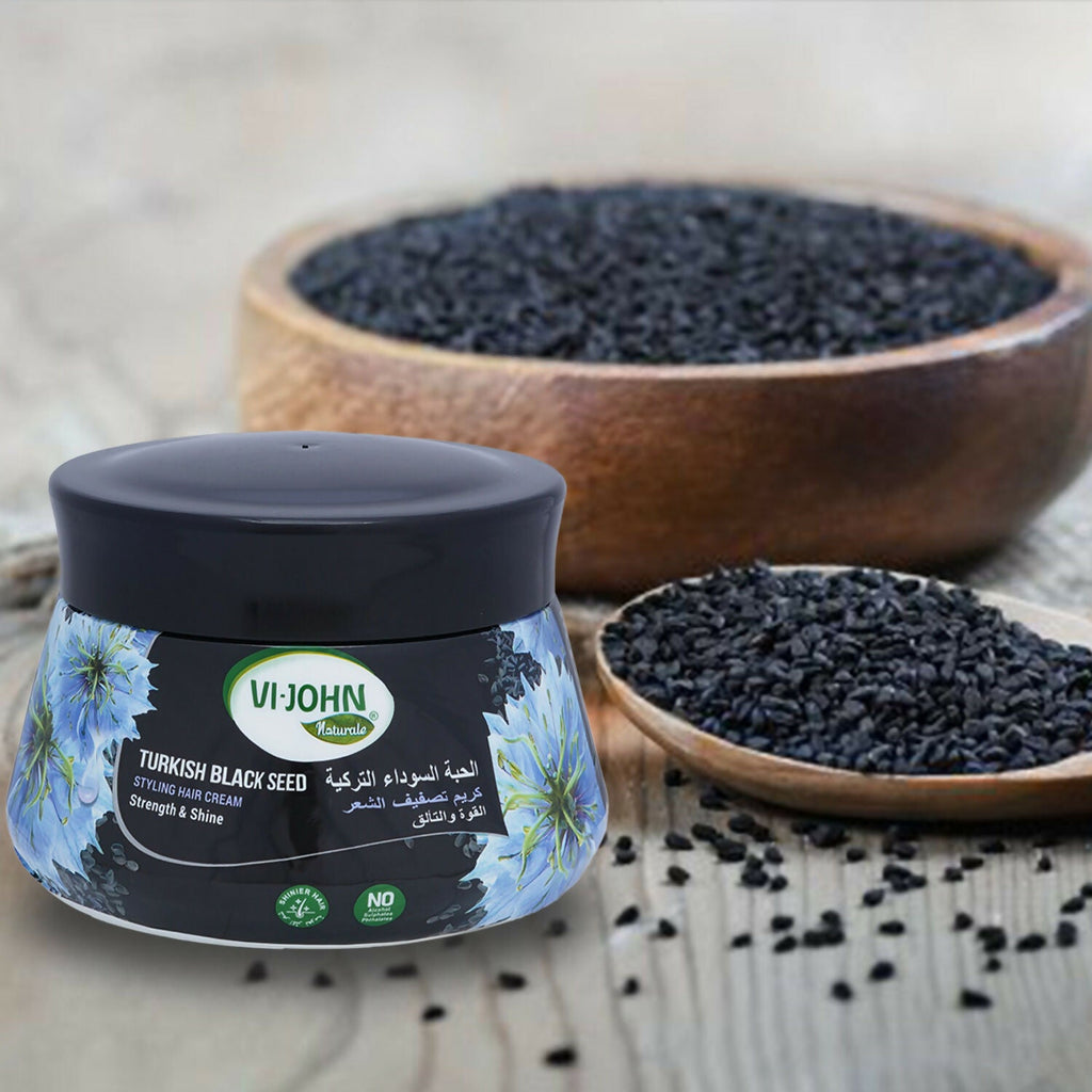 VI-JOHN Naturale Turkish Black Seed Styling Hair Cream Strength & Shine