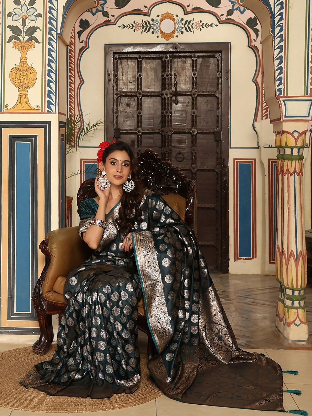 Shree Shyam Fashion Torque Silk Saree