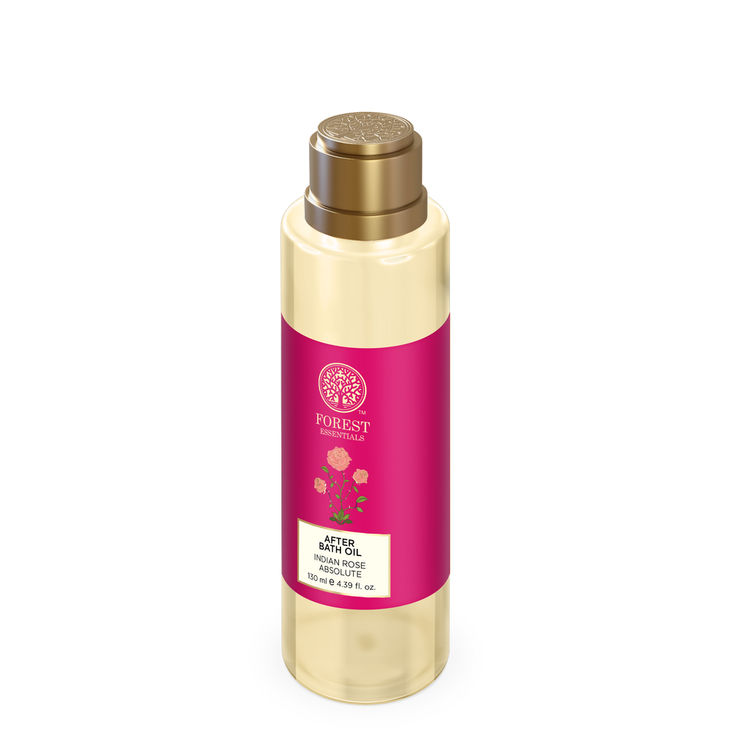 Forest Essentials After Bath Oil Indian Rose Absolute - Nourishing After Shower Body Oil