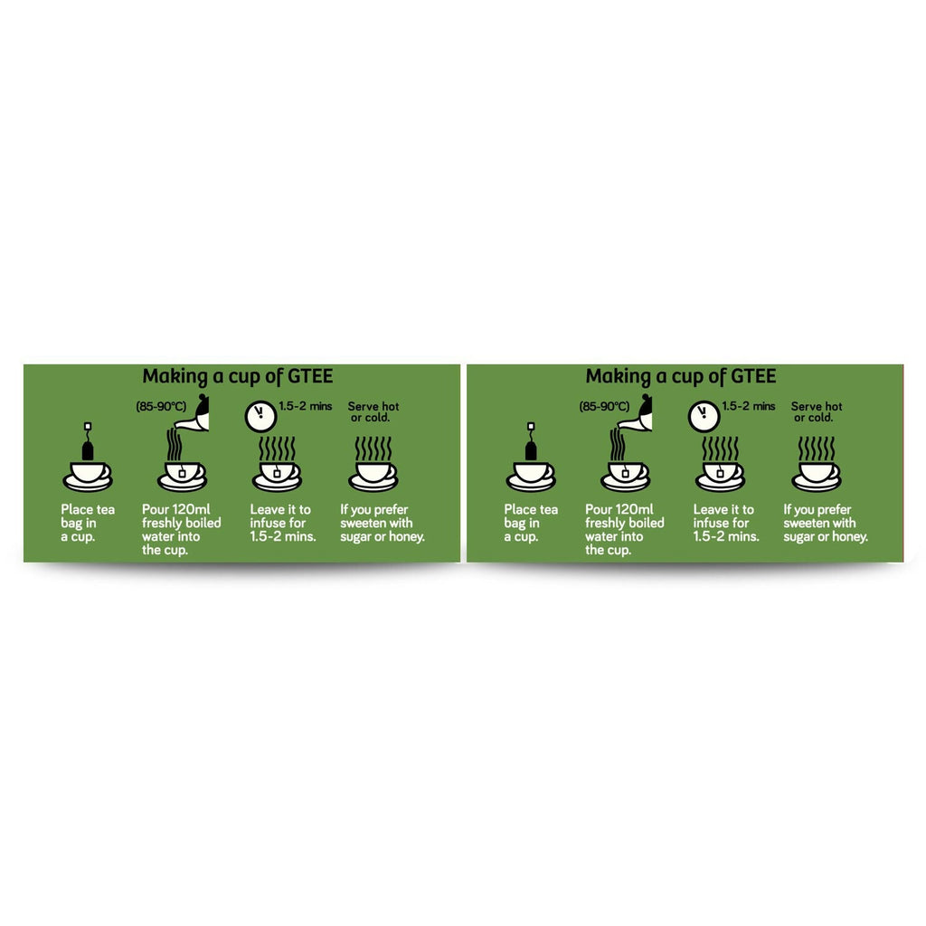 Gtee Green Tea Bags - Regular