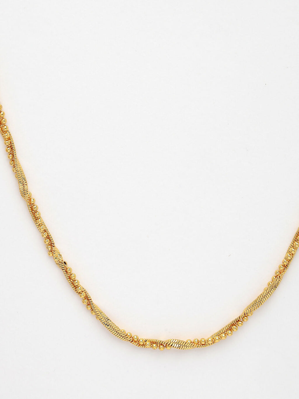 NVR Women's Gold-Polished Minimal Chain