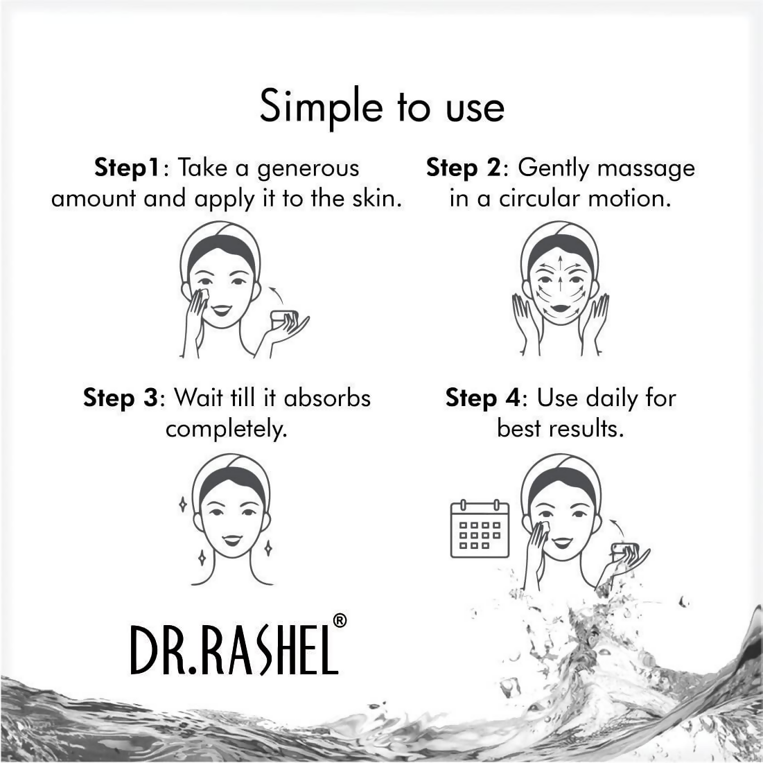 Dr.Rashel Coffee Cream For Face And Body