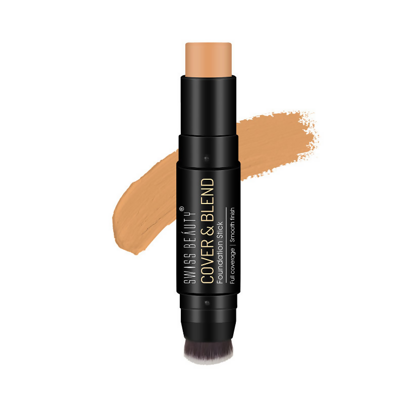 Swiss Beauty Cover & Blend Stick Foundation - 06 Sandalwood