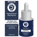 Dermistry 2% Kojic Acid 1% Alpha Arbutin Pigmentation Spots Removal Skin Brightening Face Serum