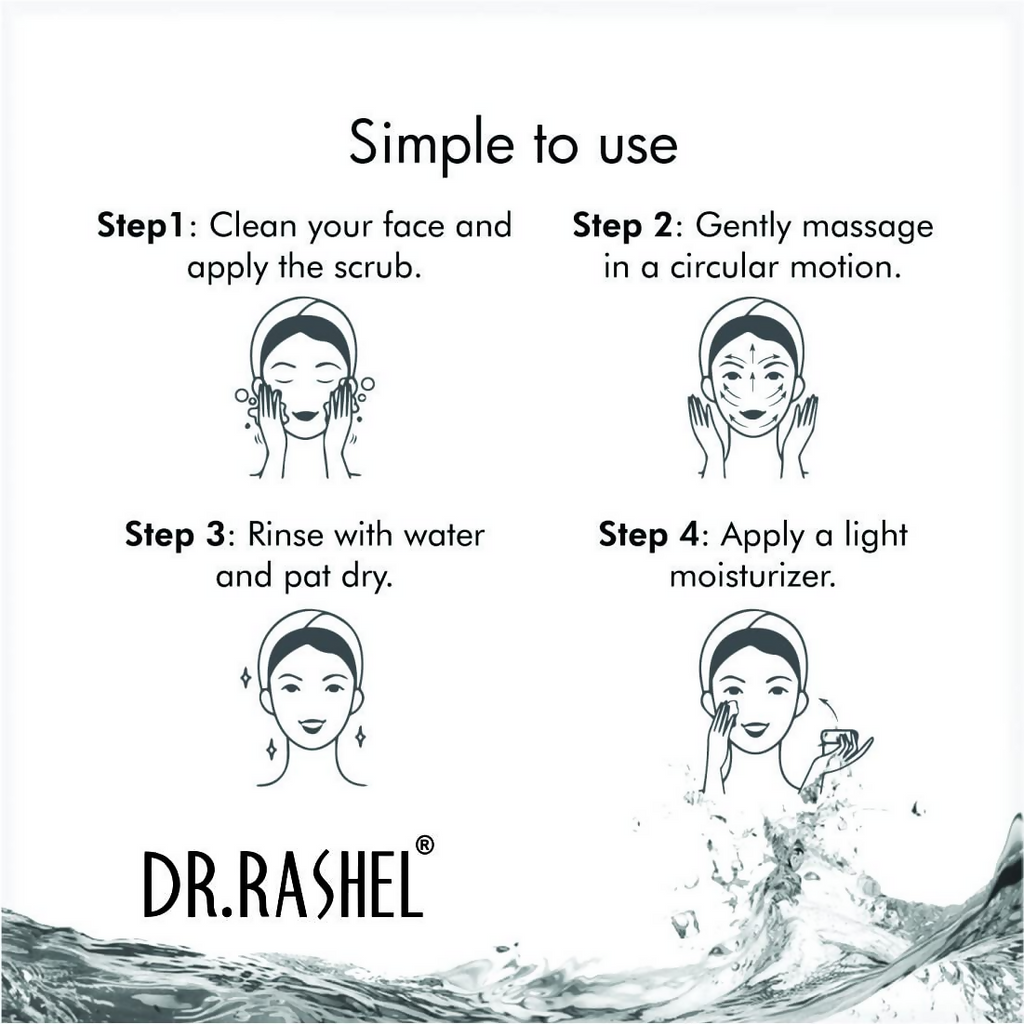 Dr.Rashel Pearl Scrub For Face And Body