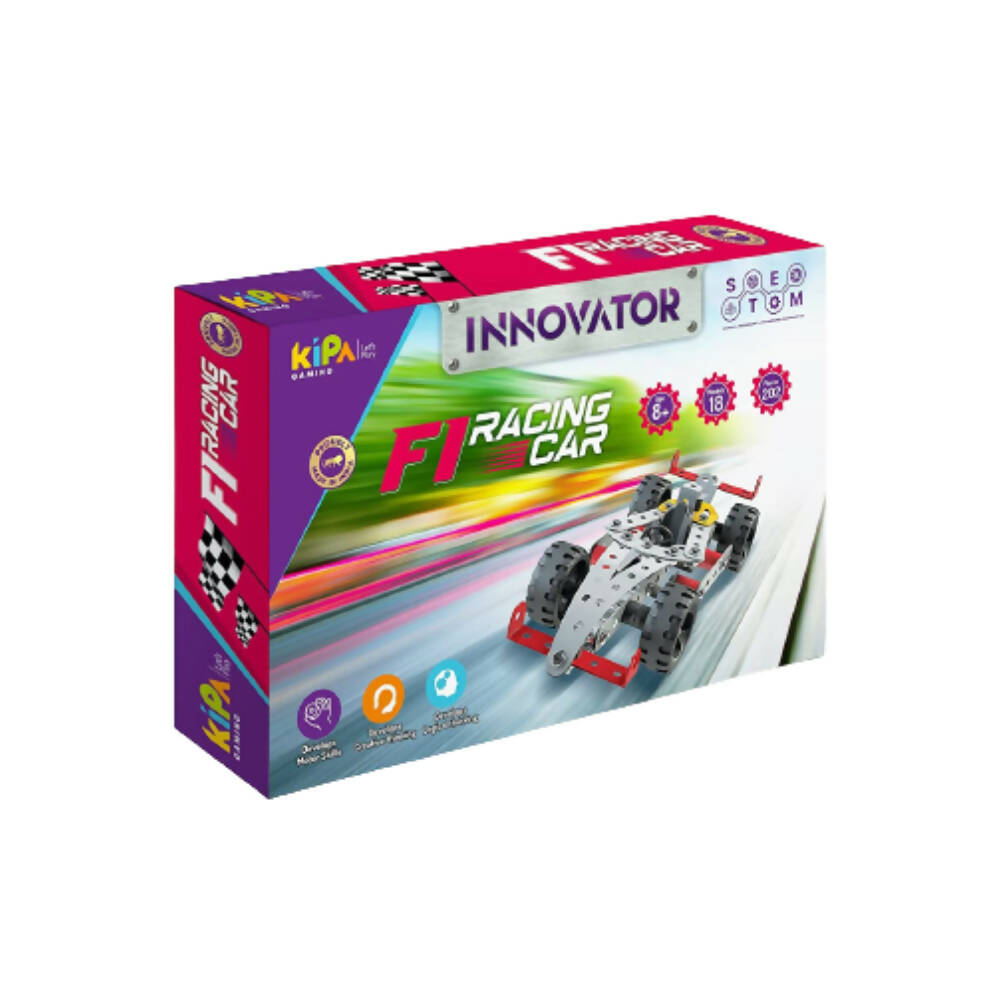 Kipa Innovator - F1 Racing Car 202 Pieces Laser Cut - 1 DIY, Educational, Learning, Stem, Building and Construction Toys +5 Years
