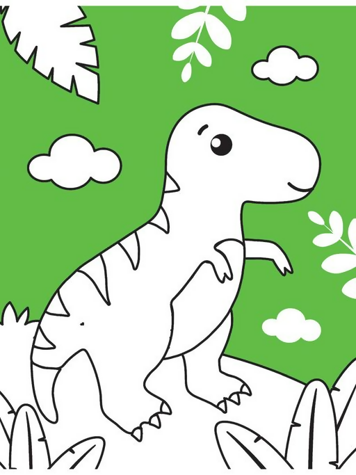 Dreamland Publications Dinosaur Neon Colour and Sticker Dots Book Over 500 Stickers For Kids