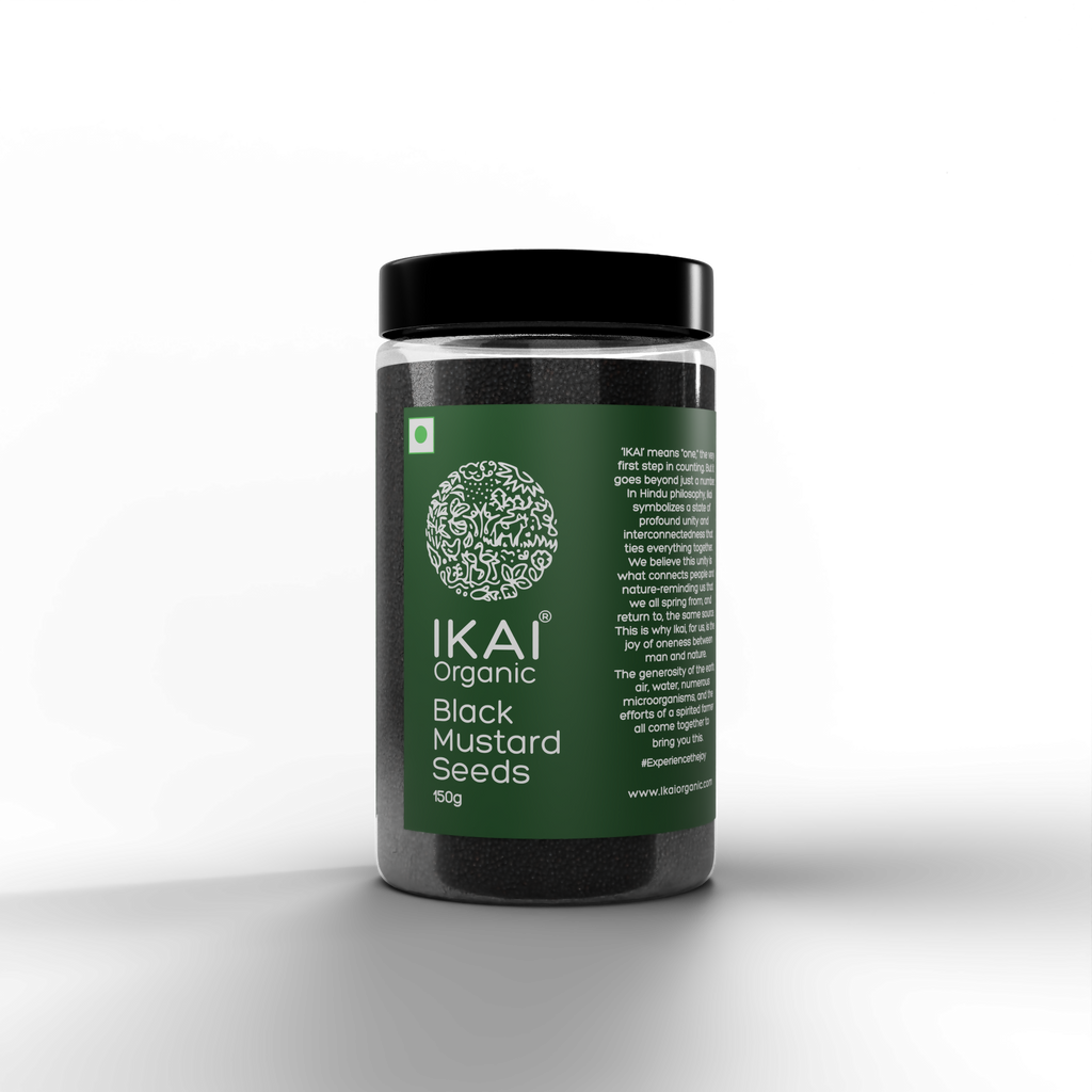 IKAI Organic Black Mustard Seeds