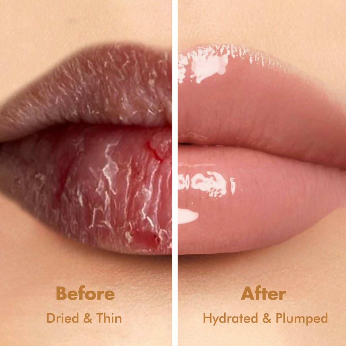 Conscious Chemist Peptide Lip Balm, Lush Lips with SPF15 - Vanilla Creme