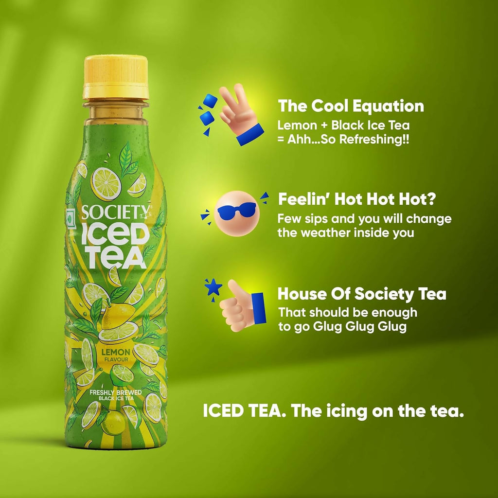 Society Ice Tea Bottle Assorted