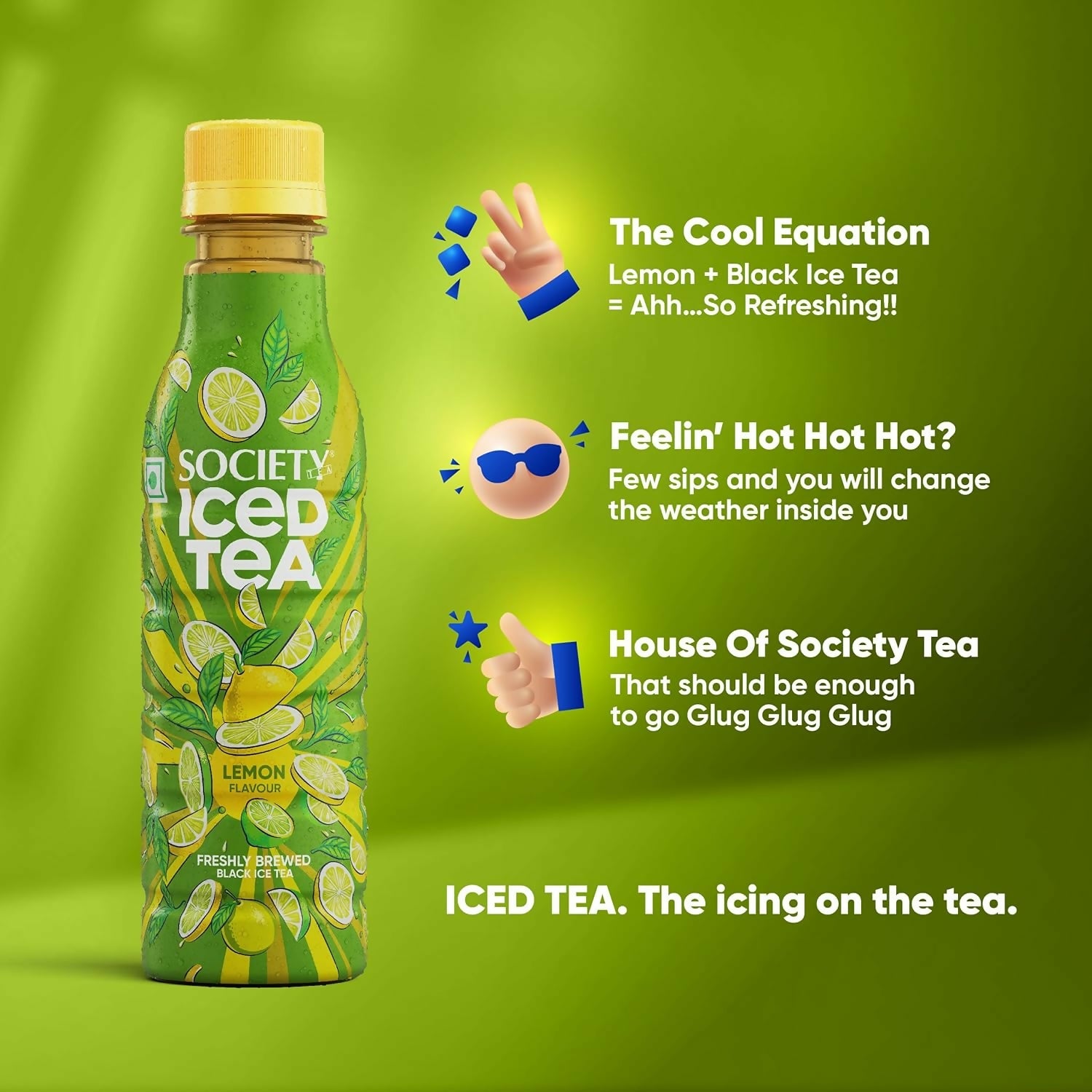Society Ice Tea Bottle Assorted