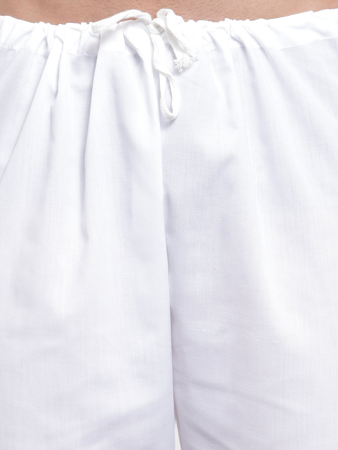 Jompers Men Sky Blue Chikan Kurta with Churidar