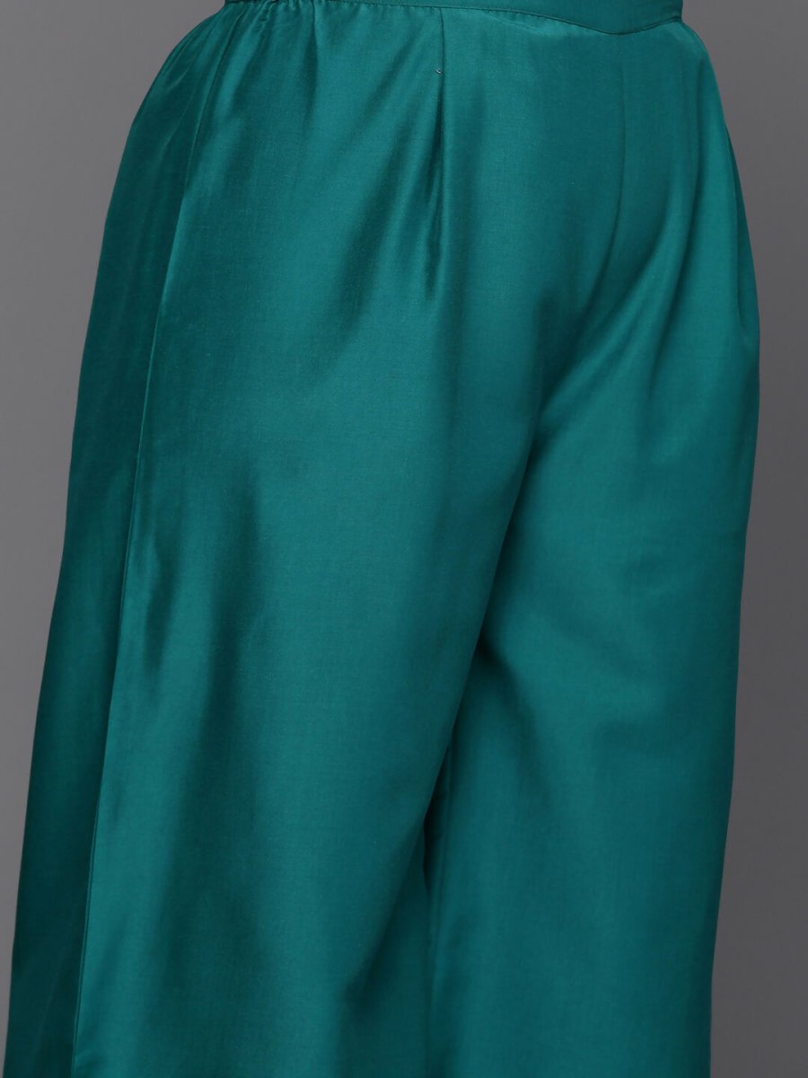 Ahalyaa Women's Traditional wear Kurta Set - Sea Green